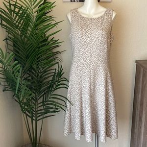 ‼️Closet Clear Out‼️ Calvin Klein Aline Skater Animal Print Dress